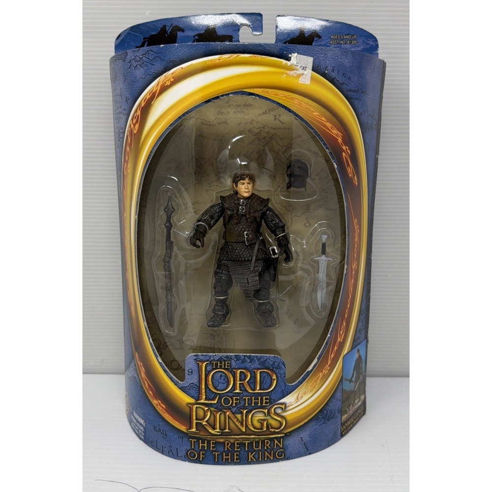 Lord Of The Rings LOTR ROTK | Samwise Gamgee in Goblin Armor Figure | Toybiz